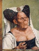 Quentin Massys Portrait of a Grotesque Old Woman oil painting on canvas